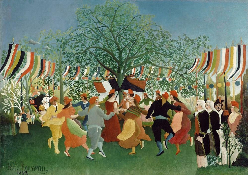 A Centennial of Independence art print by Henri Rousseau for $57.95 CAD