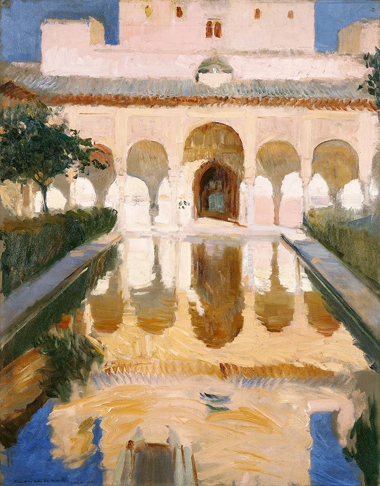 Hall of the Ambassadors, Alhambra, Granada art print by Joaquin Sorolla Y Bastida for $57.95 CAD