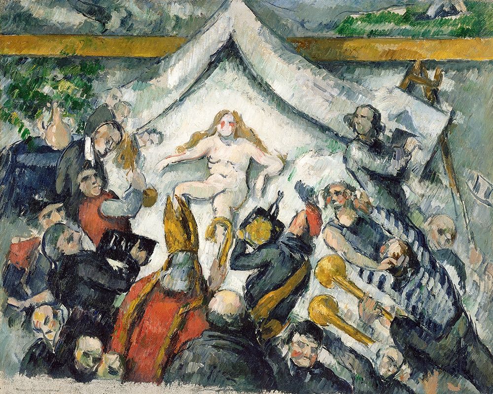 The Eternal Feminine art print by Paul Cezanne for $57.95 CAD
