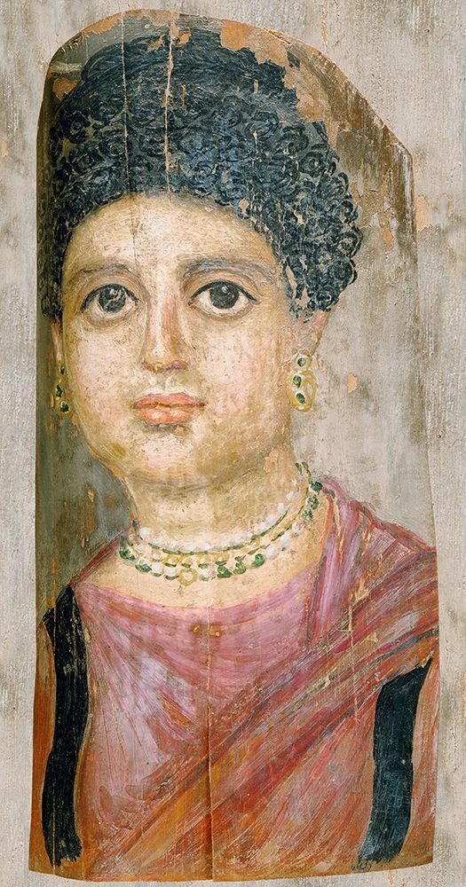 Mummy Portrait art print by The Malibu Painter for $57.95 CAD