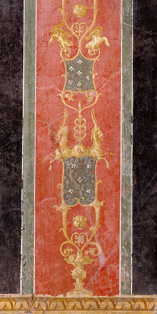 Wall Fragment with Grotesques art print by Unknown 1st Century Roman Artisan for $57.95 CAD