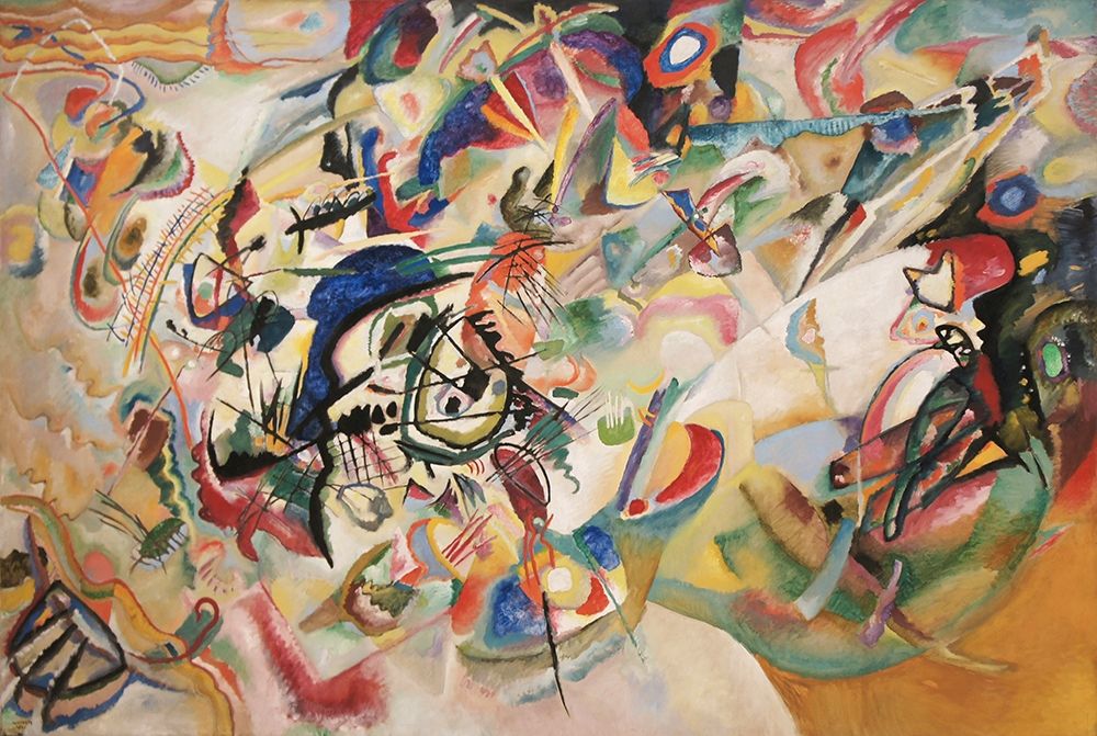 Composition VII, 1913 art print by Wassily Kandinsky for $57.95 CAD