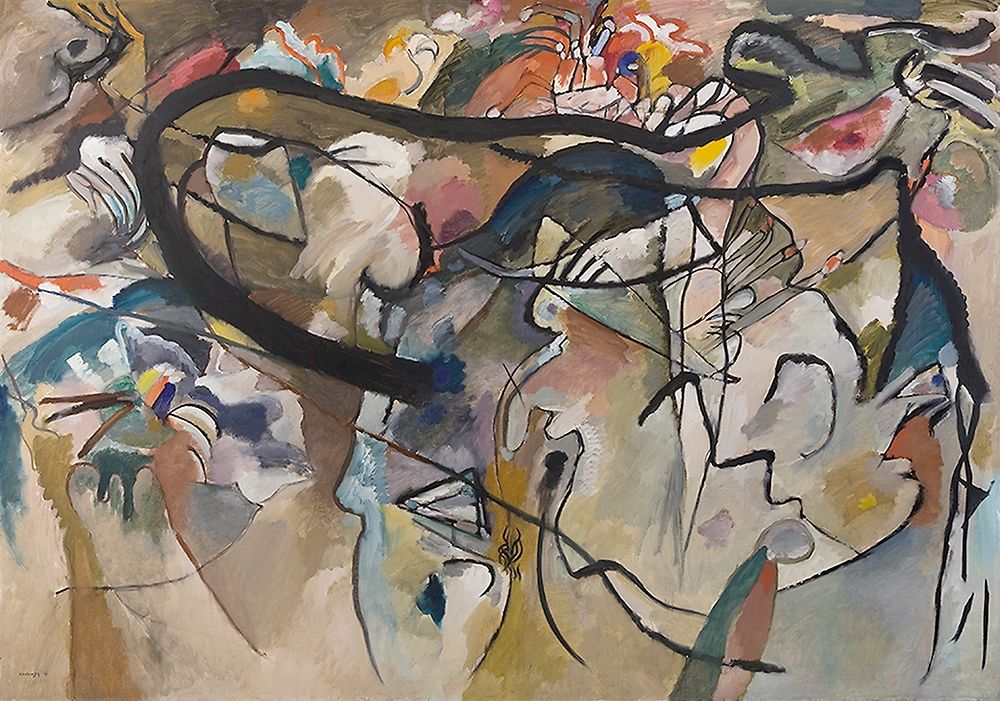 Composition V, 1911 art print by Wassily Kandinsky for $57.95 CAD