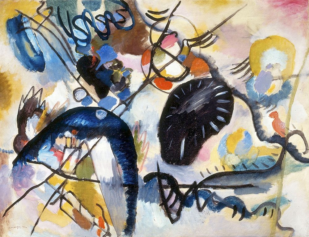Black Spot 1, 1912 art print by Wassily Kandinsky for $57.95 CAD