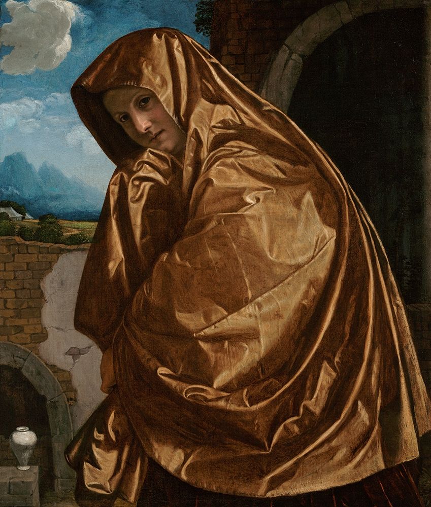 Saint Mary Magdalene at the Sepulchre art print by Giovanni Girolamo Savoldo for $57.95 CAD