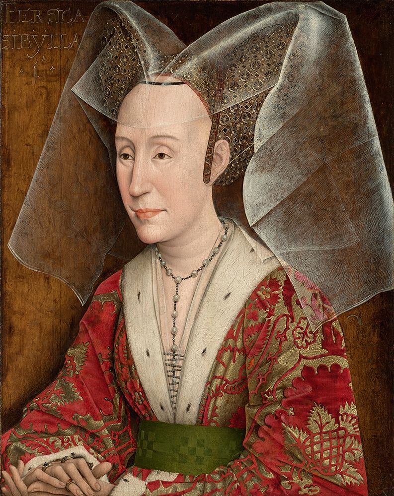 Portrait of Isabella of Portugal art print by Rogier van der Weyden for $57.95 CAD