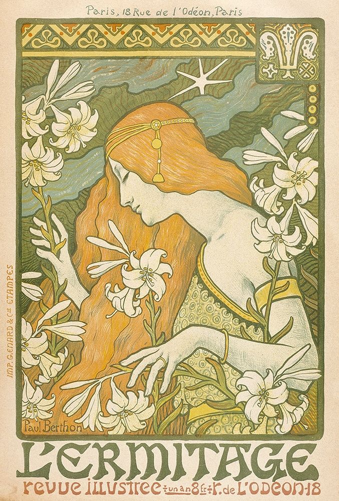 LErmitage art print by Paul Berthon for $57.95 CAD