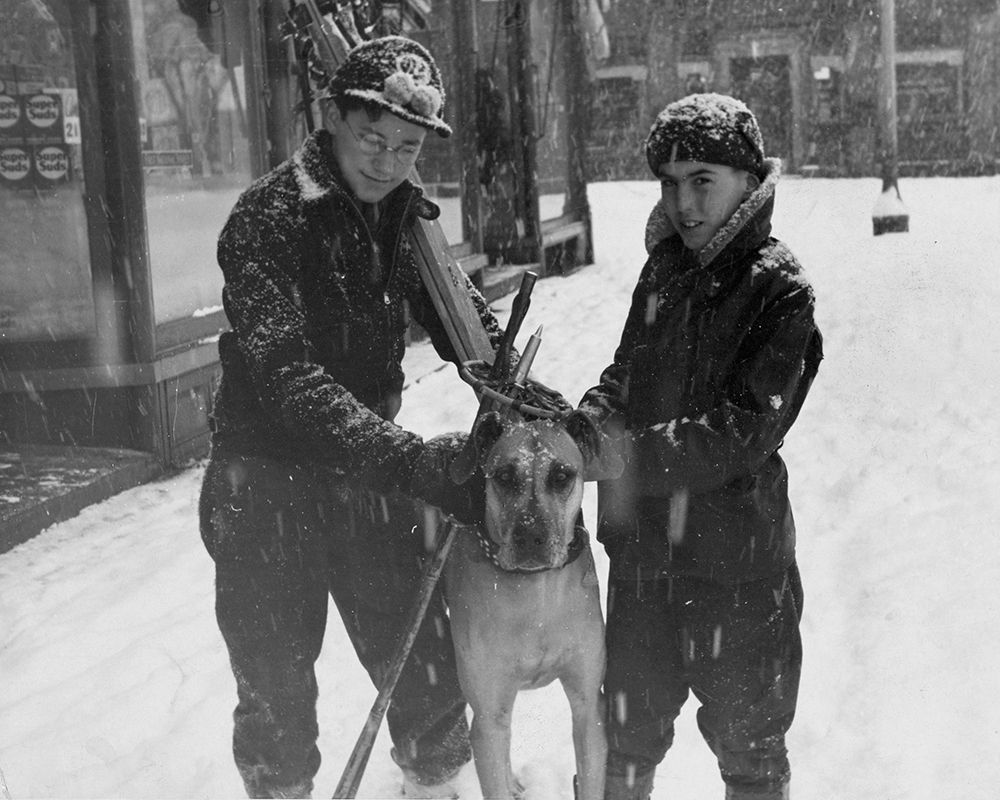 Winter Sports - Hanover, New Hampshire,  1936 art print by Arthur Rothstein for $57.95 CAD