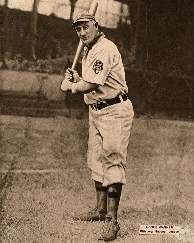 Honus Wagner, Pittsburg National League, 1880 art print by Leopold Morse Goulston Baseball Collection for $57.95 CAD
