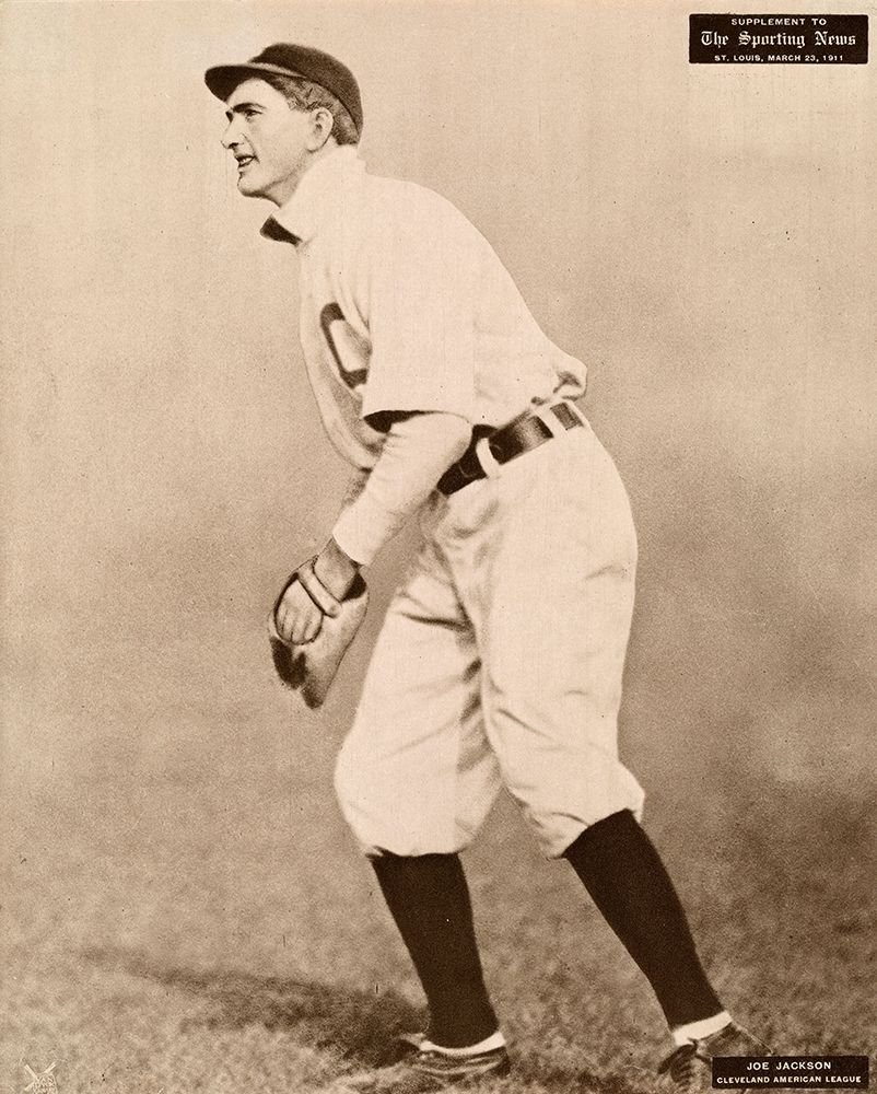Joe Jackson, Cleveland American League, 1880 art print by Leopold Morse Goulston Baseball Collection for $57.95 CAD