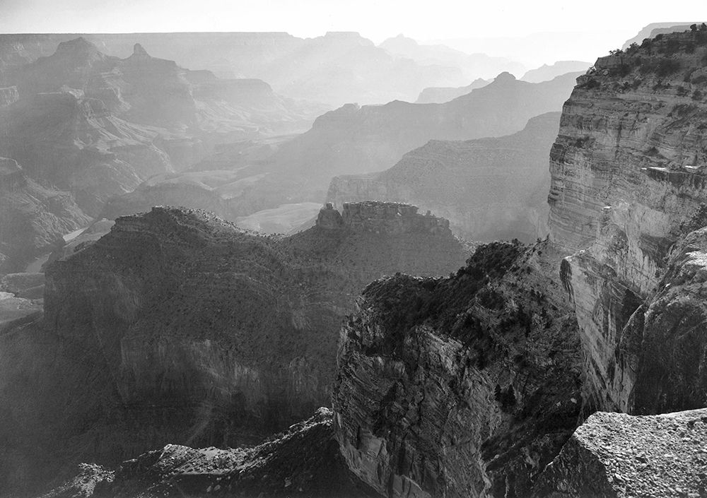Grand Canyon National Park, Arizona - National Parks and Monuments, 1941 art print by Ansel Adams for $57.95 CAD