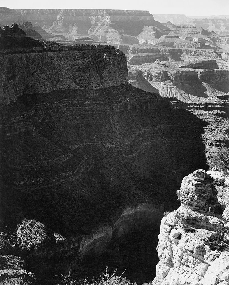 Grand Canyon South Rim - National Parks and Monuments, 1941 art print by Ansel Adams for $57.95 CAD
