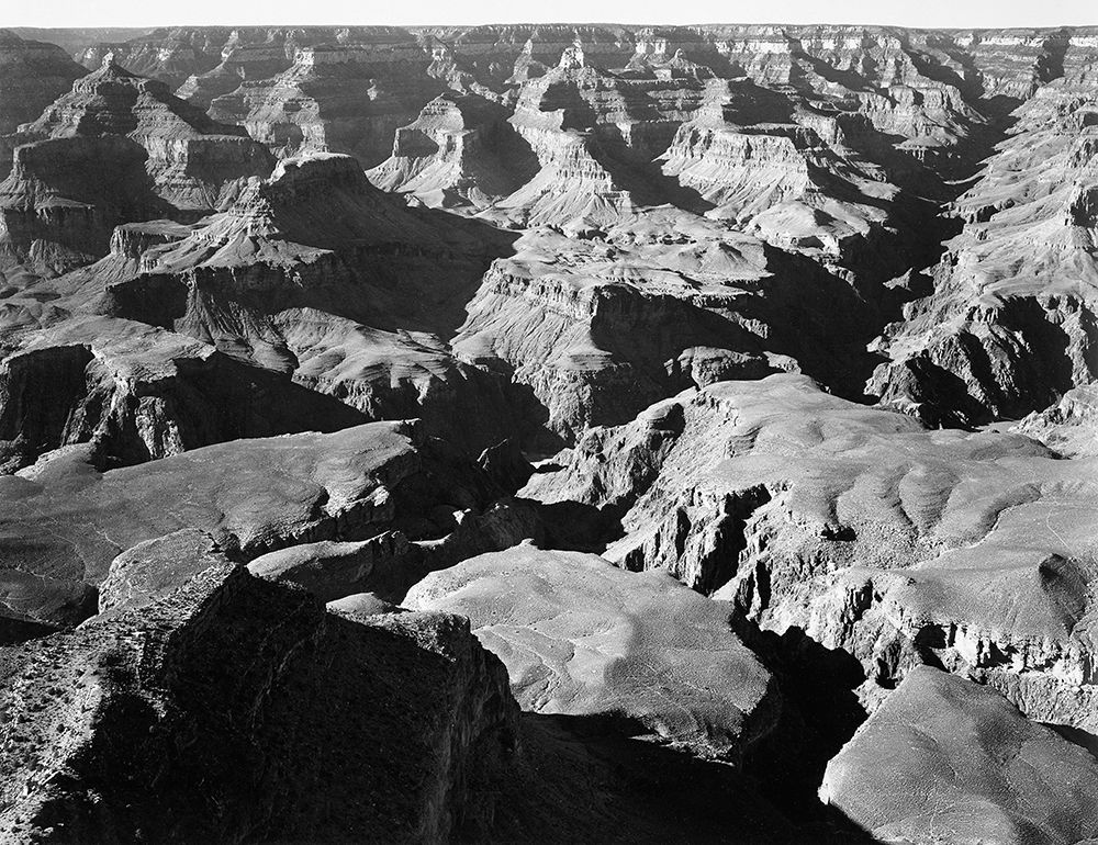 Grand Canyon National Park, Arizona - National Parks and Monuments, 1940 art print by Ansel Adams for $57.95 CAD