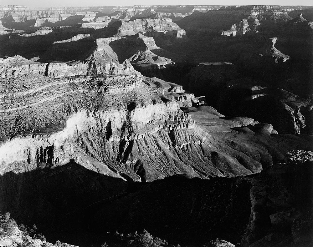 Grand Canyon National Park, Arizona - National Parks and Monuments, 1940 art print by Ansel Adams for $57.95 CAD