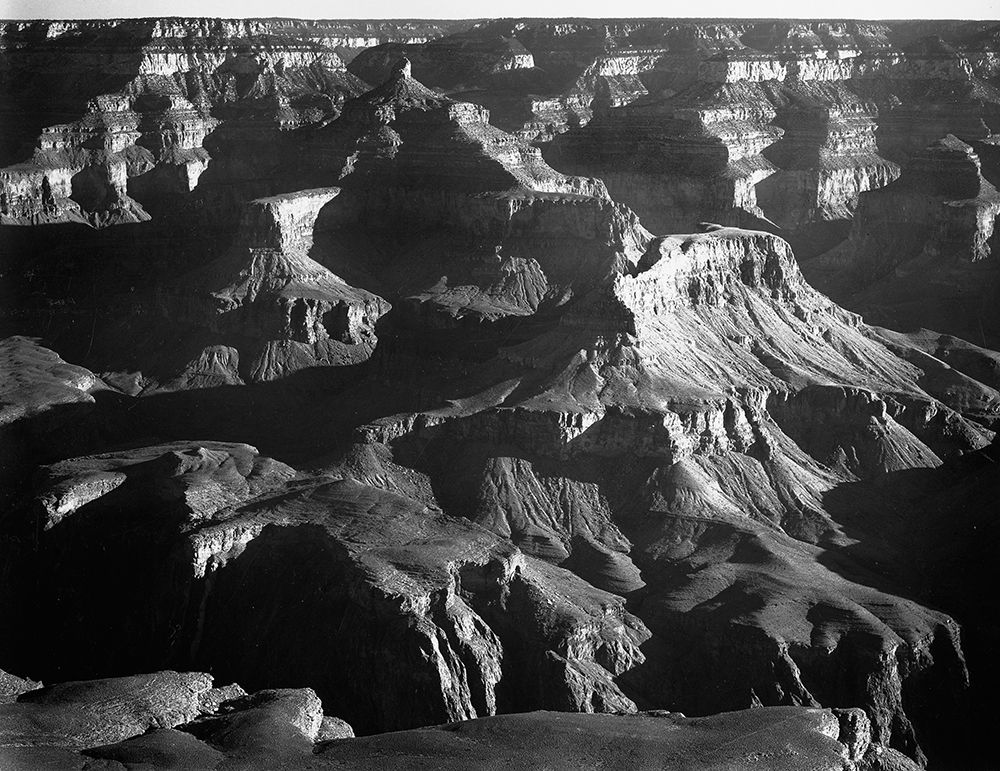 Grand Canyon National Park, Arizona, 1941 art print by Ansel Adams for $57.95 CAD