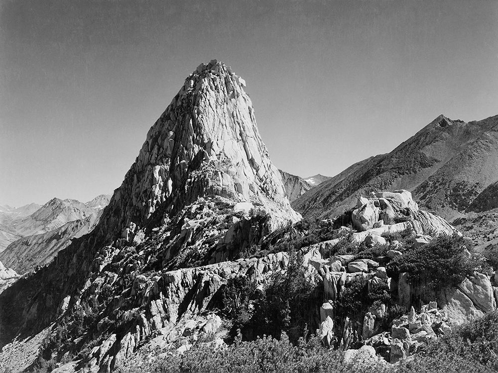 Fin Dome, Kings River Canyon,  proposed as a national park, California, 1936 art print by Ansel Adams for $57.95 CAD