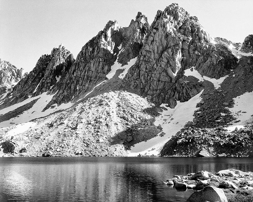 Kearsarge Pinnacles, Kings River Canyon,  proposed as a national park, California, 1936 art print by Ansel Adams for $57.95 CAD