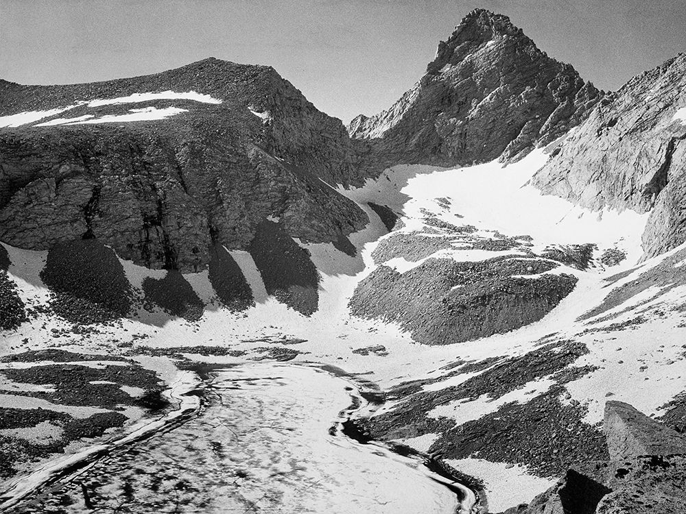 Junction Peak, Kings River Canyon,  proposed as a national park, California, 1936 art print by Ansel Adams for $57.95 CAD