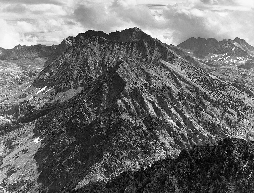 From Windy Point, Middle Fork, Kings River Canyon, proposed as a national park, California, 1936 art print by Ansel Adams for $57.95 CAD