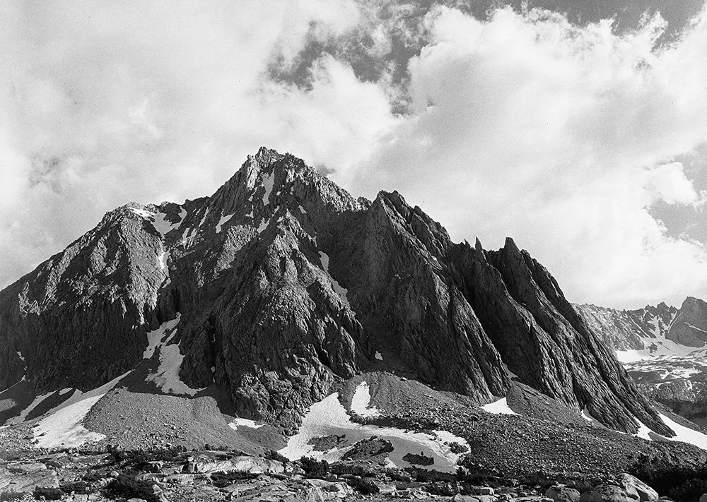 Center Peak, Center Basin, Kings River Canyon, proposed as a national park, California, 1936 art print by Ansel Adams for $57.95 CAD