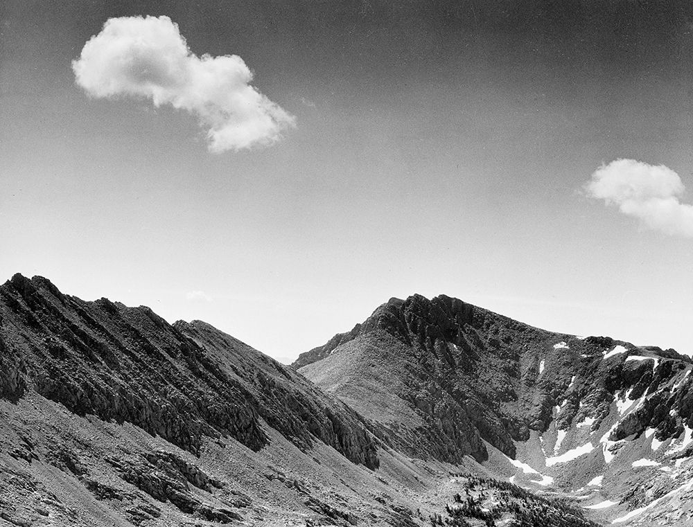 Coloseum Mountain, Kings River Canyon, proposed as a national park, California, 1936 art print by Ansel Adams for $57.95 CAD