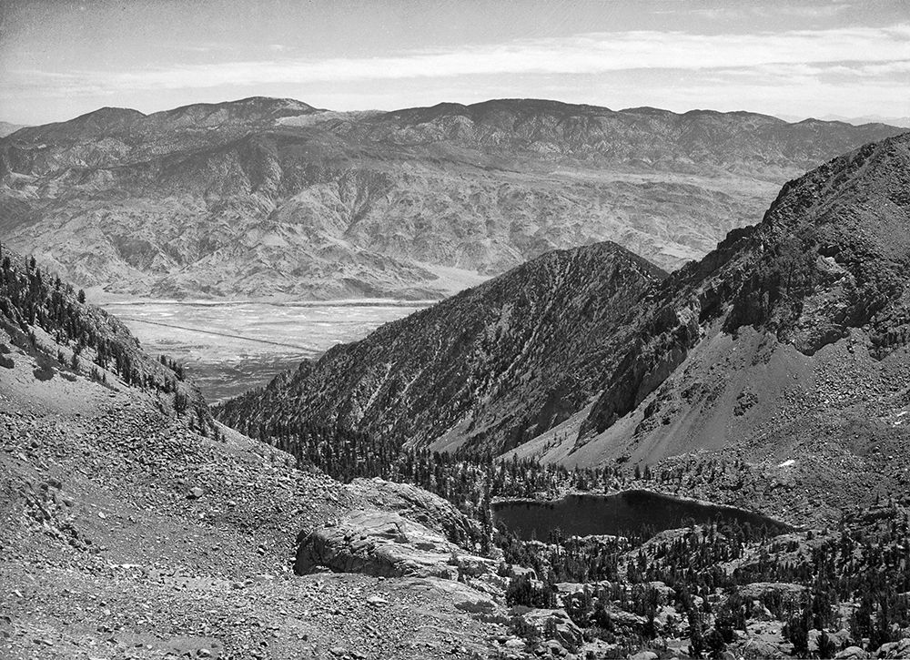 Owens Valley from Sawmill Pass, Kings River Canyon, proposed as a national park, California, 1936 art print by Ansel Adams for $57.95 CAD
