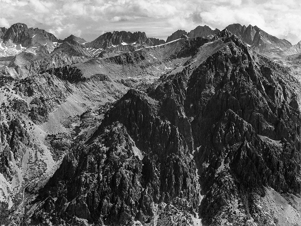 From Windy Point, Kings River Canyon, proposed as a national park, California, 1936 art print by Ansel Adams for $57.95 CAD