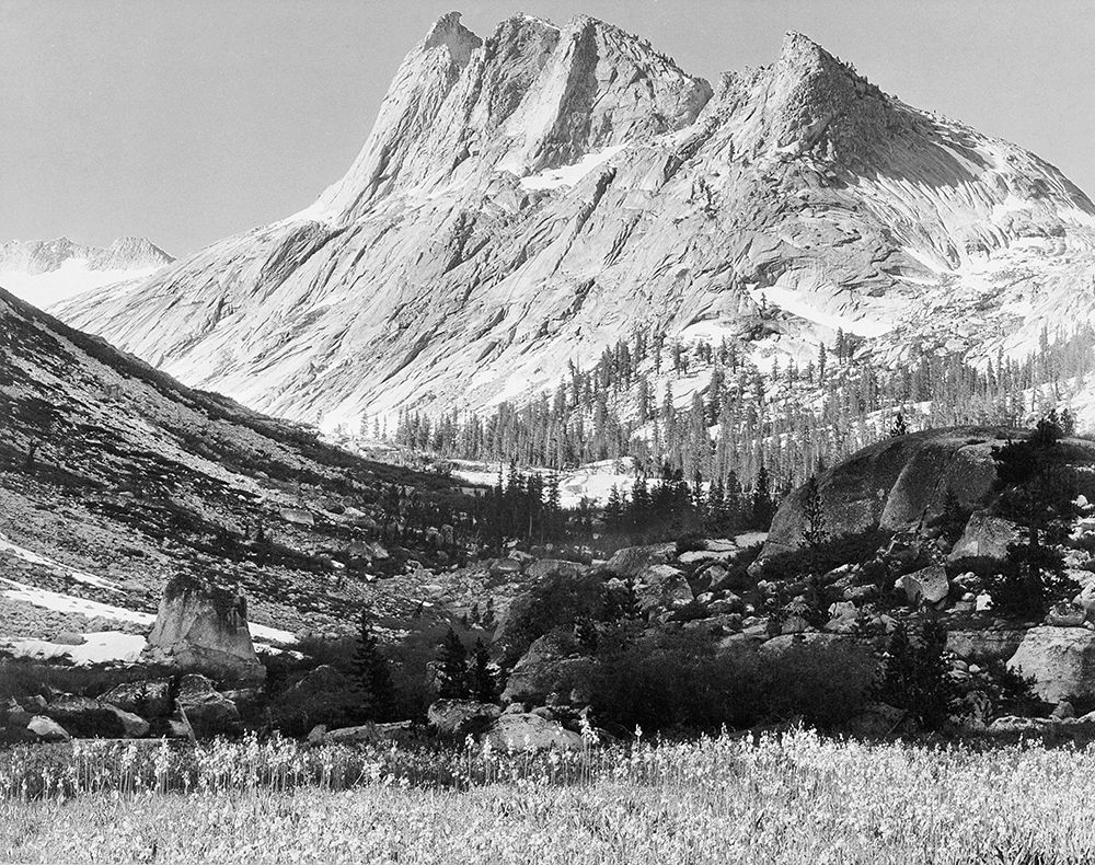 Boaring River, Kings Region, Kings River Canyon, proposed as a national park, California, 1936 art print by Ansel Adams for $57.95 CAD