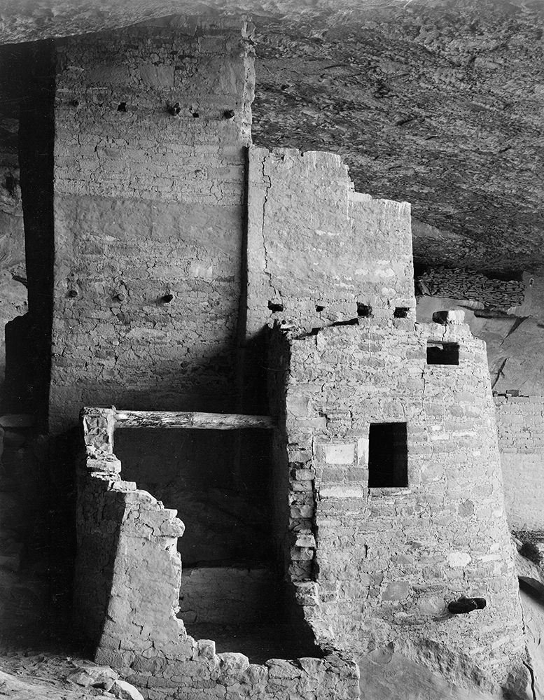 Close-up, Cliff Palace, Mesa Verde National Park, Colorado, 1941 art print by Ansel Adams for $57.95 CAD