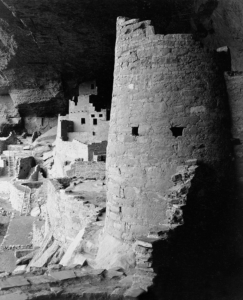 Cliff Palace, Mesa Verde National Park, Colorado, 1941 art print by Ansel Adams for $57.95 CAD
