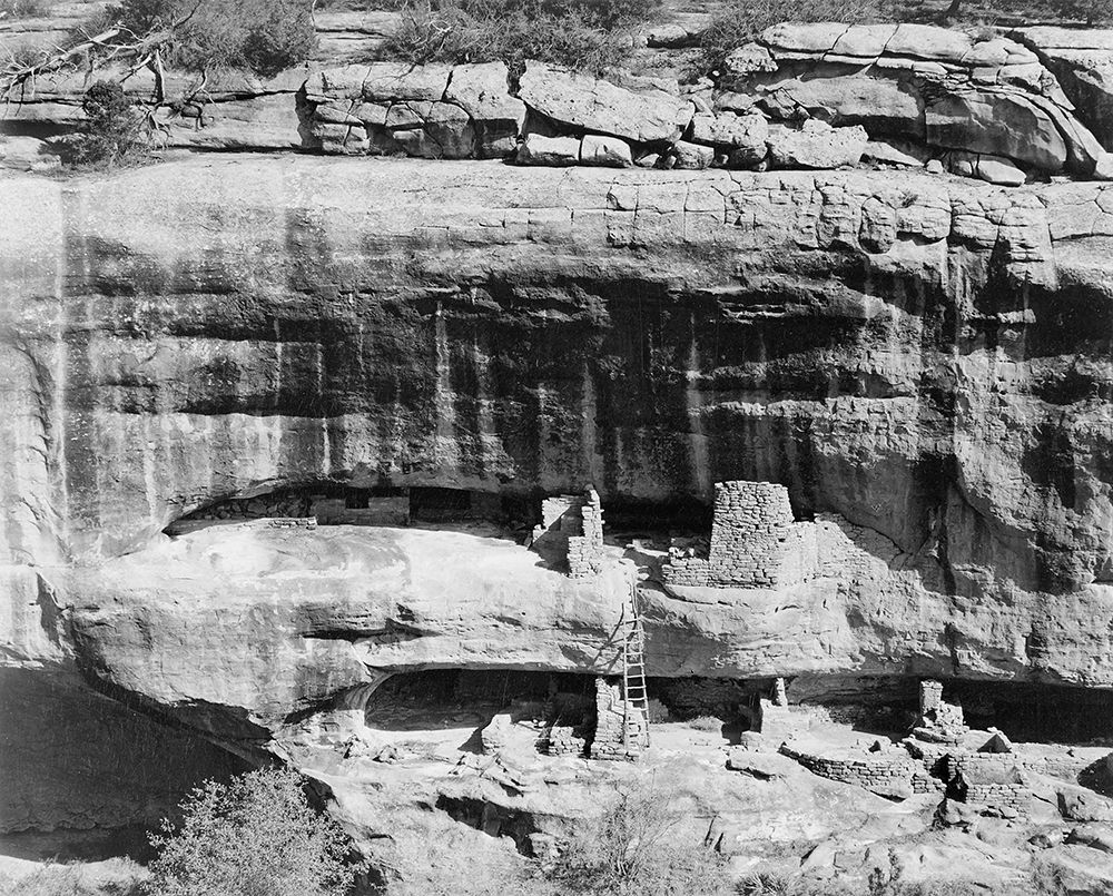 Cliff dwellings, Mesa Verde National Park, Colorado, 1941 art print by Ansel Adams for $57.95 CAD