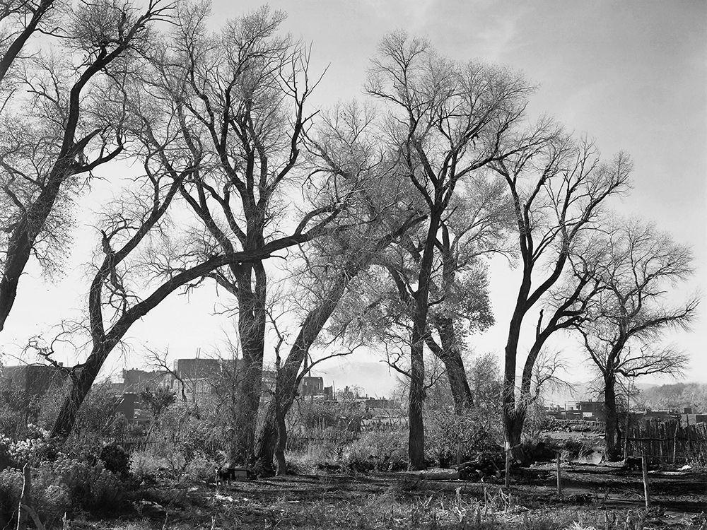 At Taos Pueblo National Historic Landmark, New Mexico, ca. 1941-1942 art print by Ansel Adams for $57.95 CAD