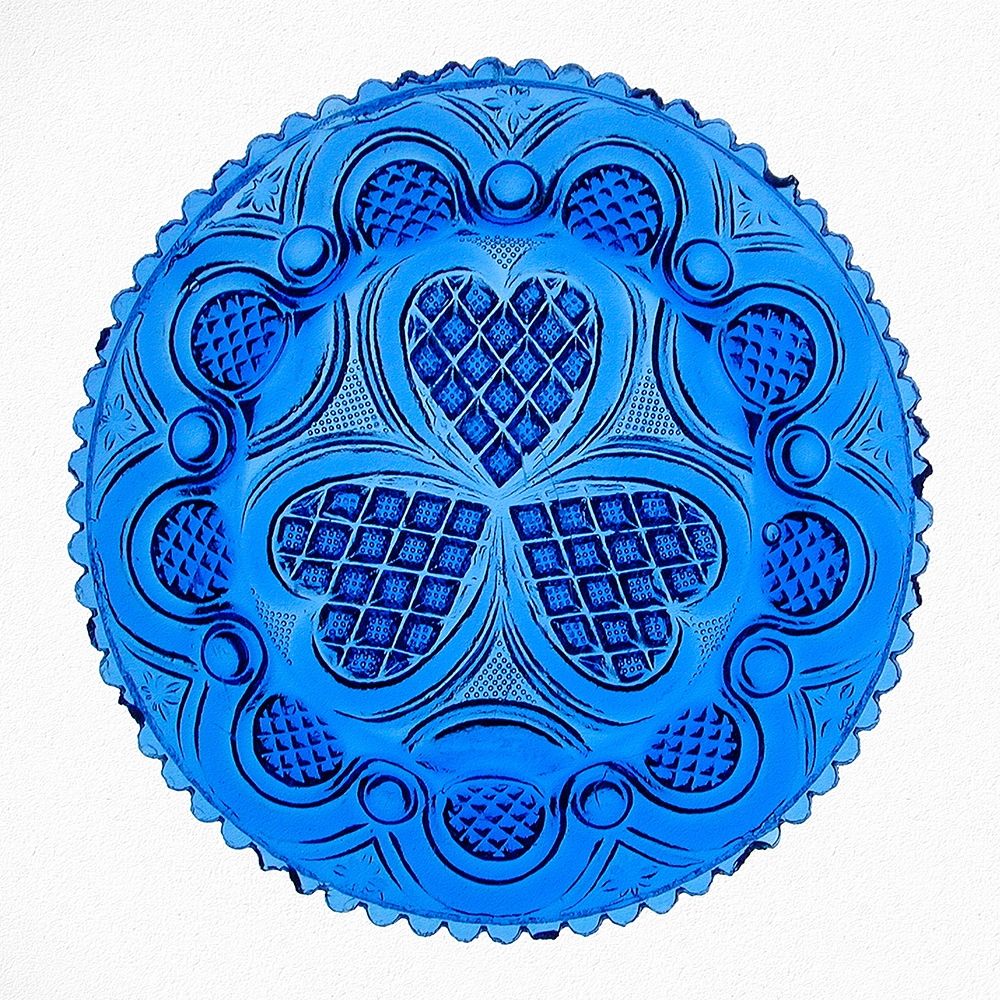 Roman Rosette Tea Plate art print by Unknown 19th Century American Glassmaker for $57.95 CAD
