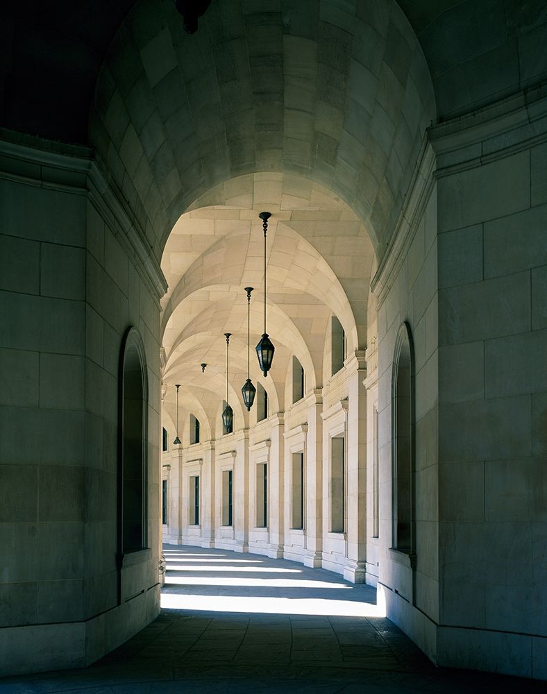 Arched architectural detail in the Federal Triangle located in Washington, D.C. art print by Carol Highsmith for $57.95 CAD