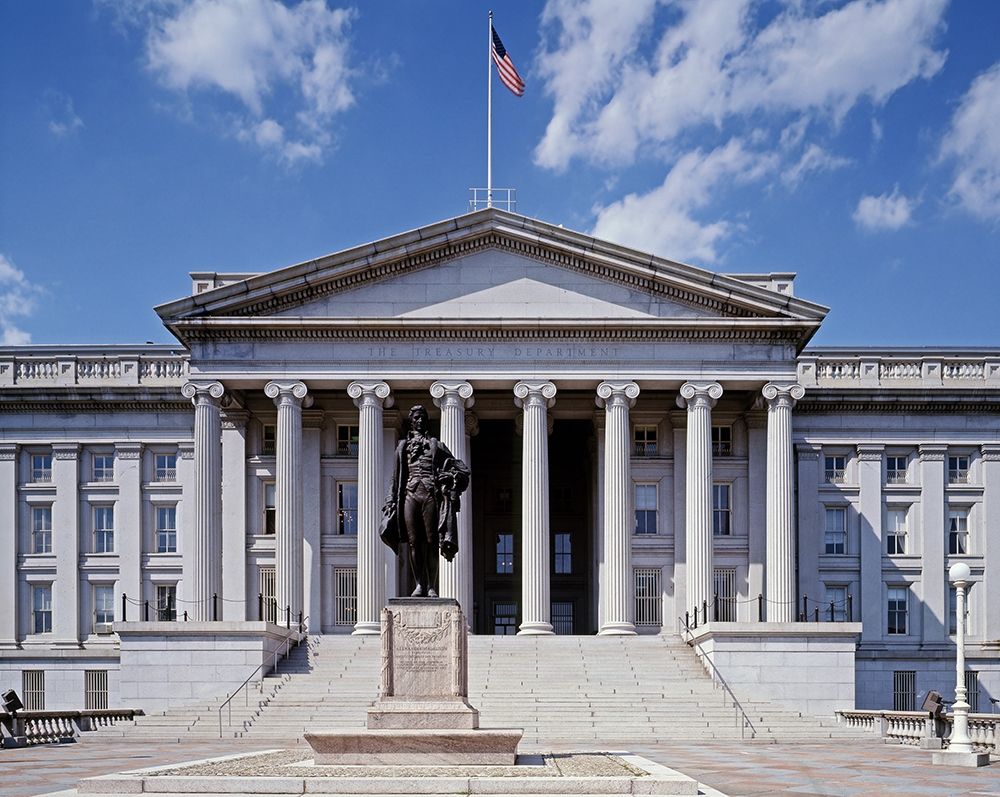 U.S. Treasury building, Washington, D.C. art print by Carol Highsmith for $57.95 CAD
