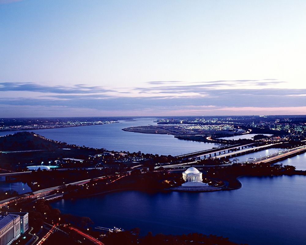 Jefferson Memorial taken from an open window in the Washington Monument, Washington, D.C. art print by Carol Highsmith for $57.95 CAD