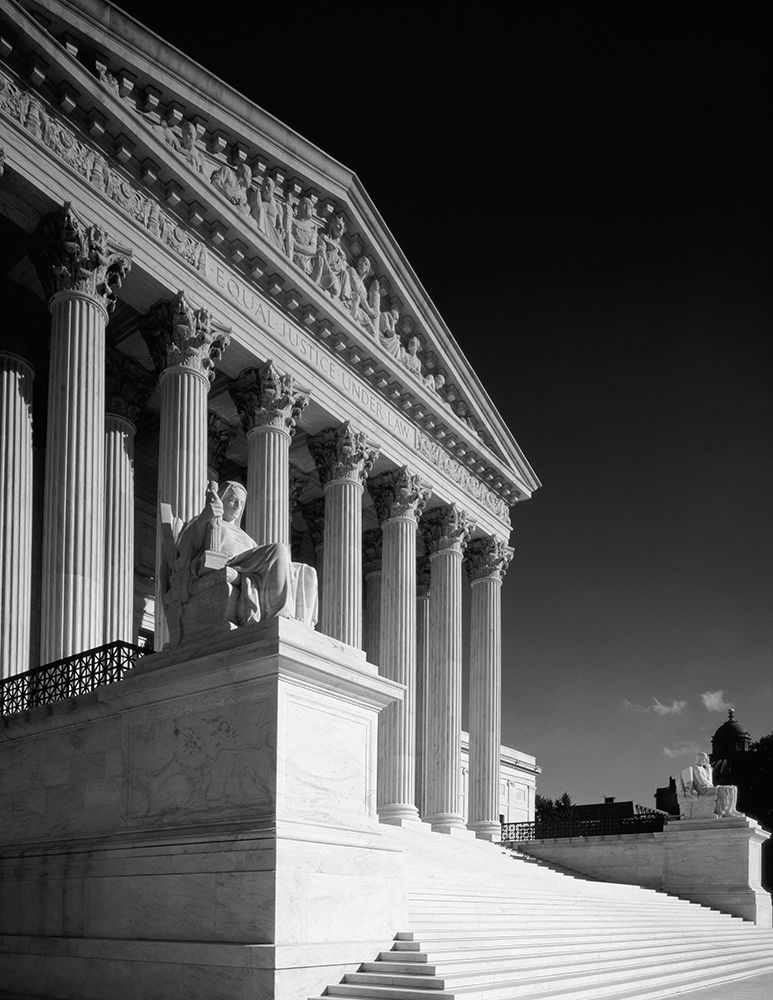U.S. Supreme Court building, Washington, D.C. - Black and White Variant art print by Carol Highmith for $57.95 CAD