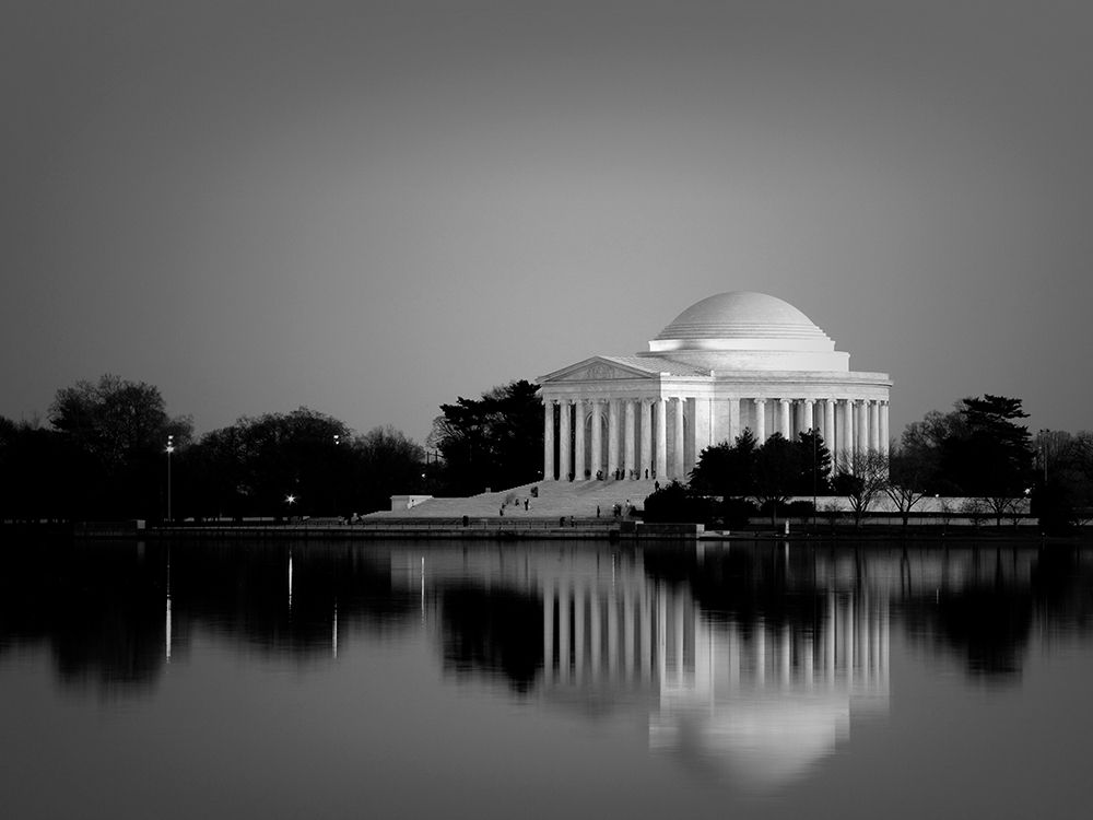 Jefferson Memorial, Washington, D.C. Number 2 - Black and White Variant art print by Carol Highmith for $57.95 CAD