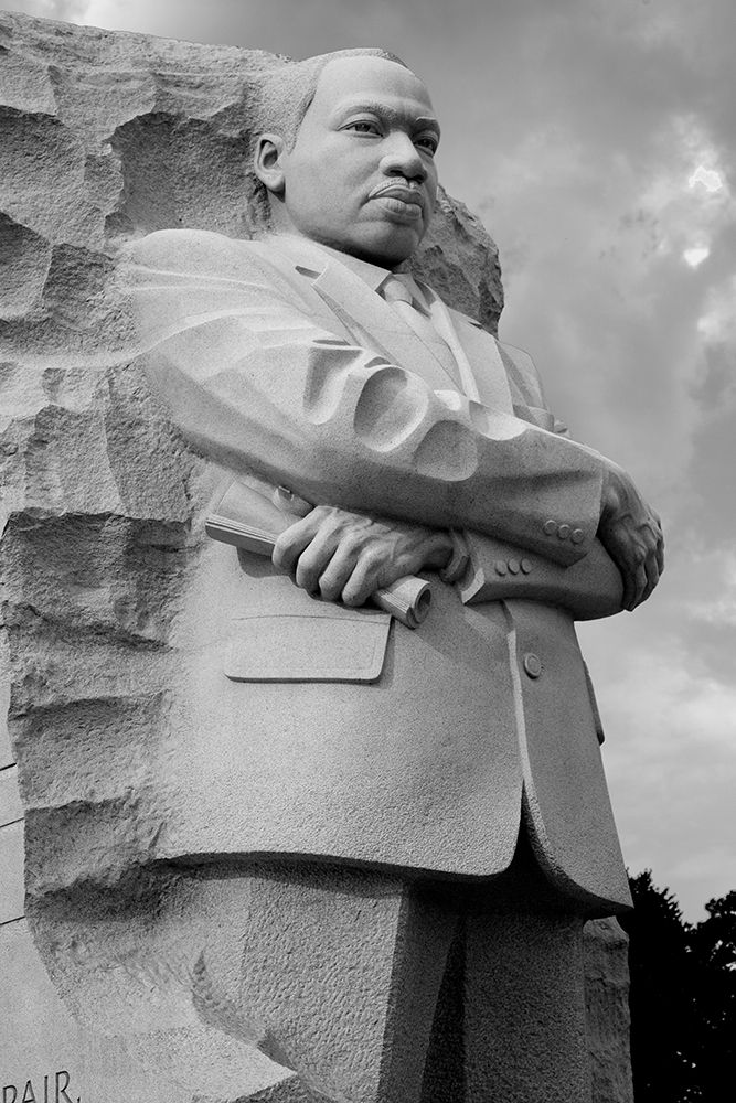 Martin Luther King, Jr. Memorial, Washington, D.C. - Black and White Variant art print by Carol Highmith for $57.95 CAD