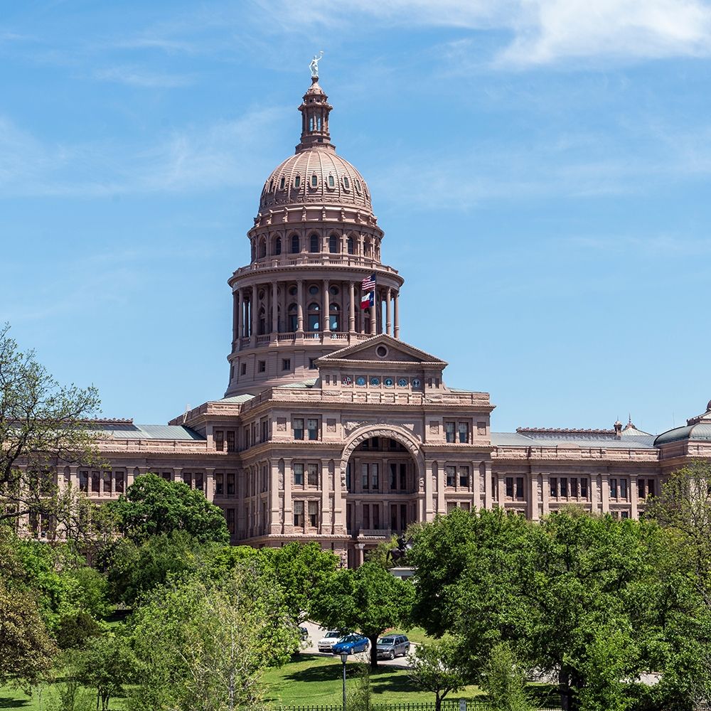 The Texas Capitol, Austin, Texas, 2014 art print by Carol Highmith for $57.95 CAD