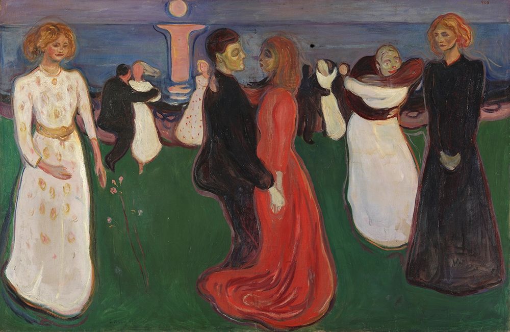 The Dance of Life, 1900 art print by Edvard Munch for $57.95 CAD