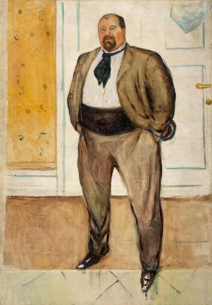 Consult Christen Sandberg, 1901 art print by Edvard Munch for $57.95 CAD