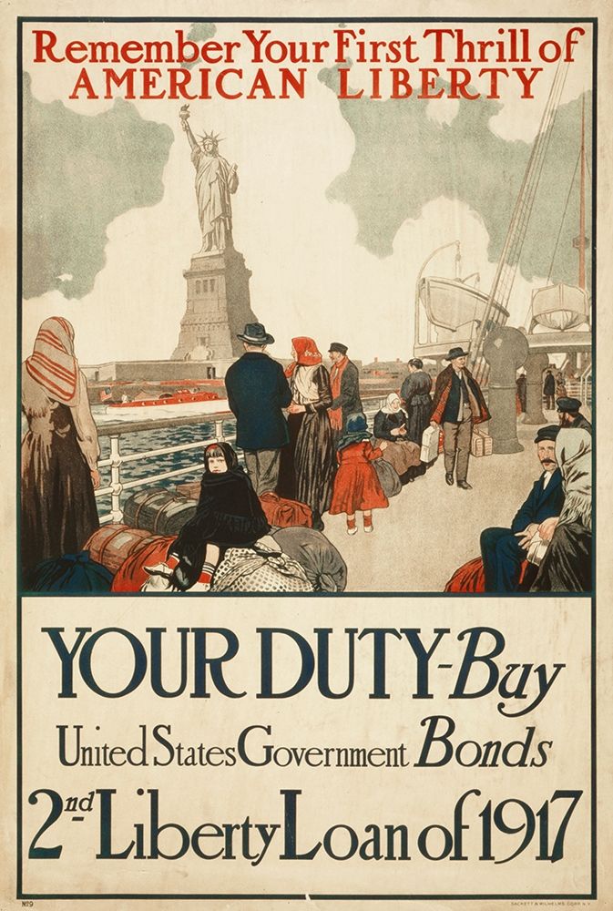 Remember Your First Thrill of American Liberty, 1917 art print by Unknown 20th Century American Artist for $57.95 CAD