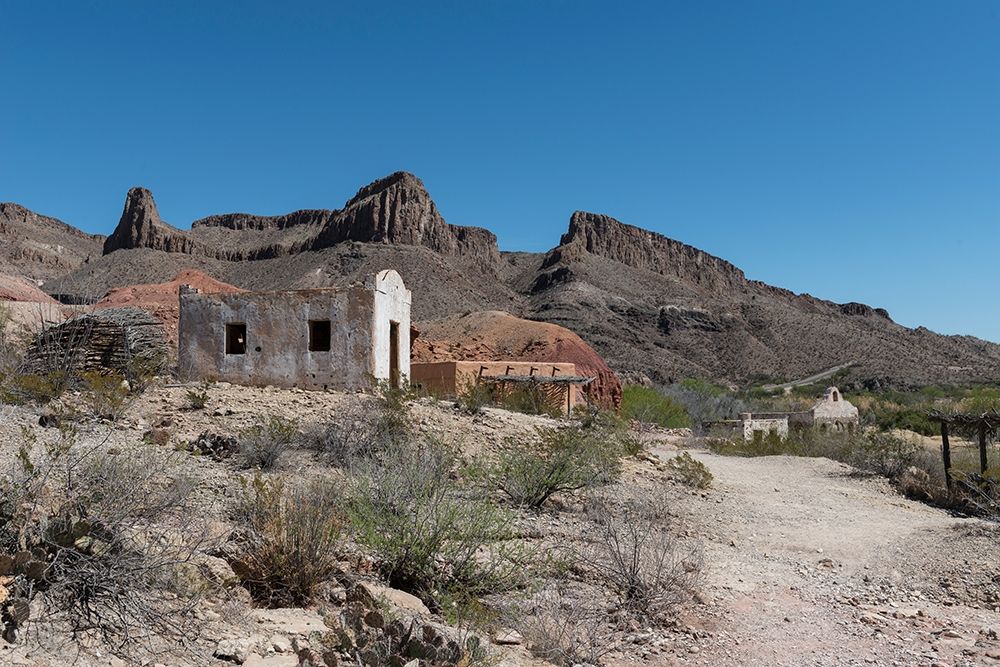 Abandoned movie set along the Rio Grande River in Big Bend Ranch State Park in lower Brewster County art print by Carol Highmith for $57.95 CAD