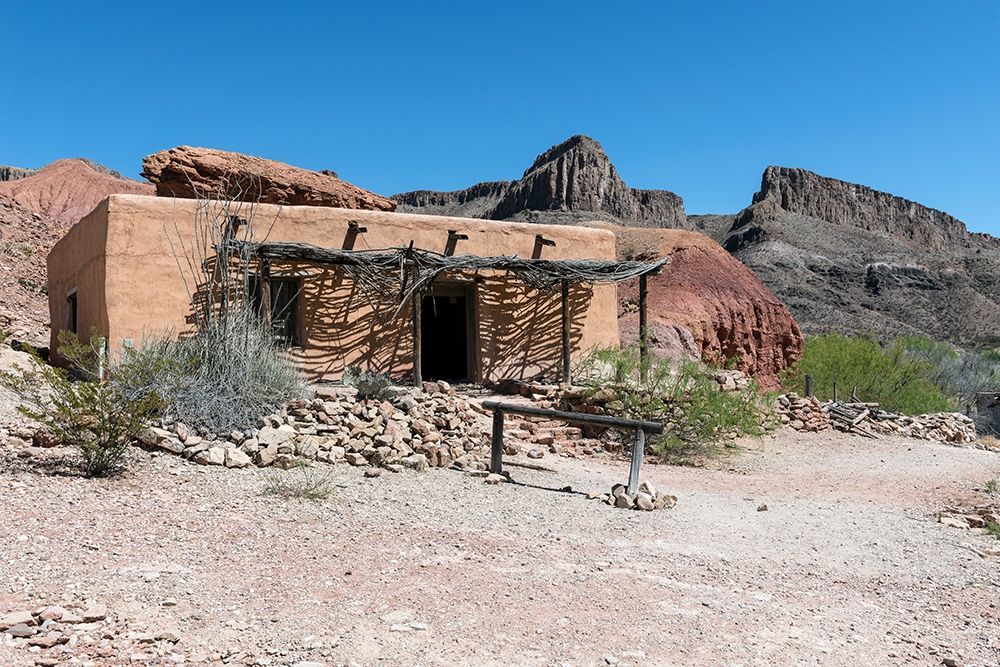 Abandoned movie set along the Rio Grande River in Big Bend Ranch State Park in lower Brewster County art print by Carol Highmith for $57.95 CAD