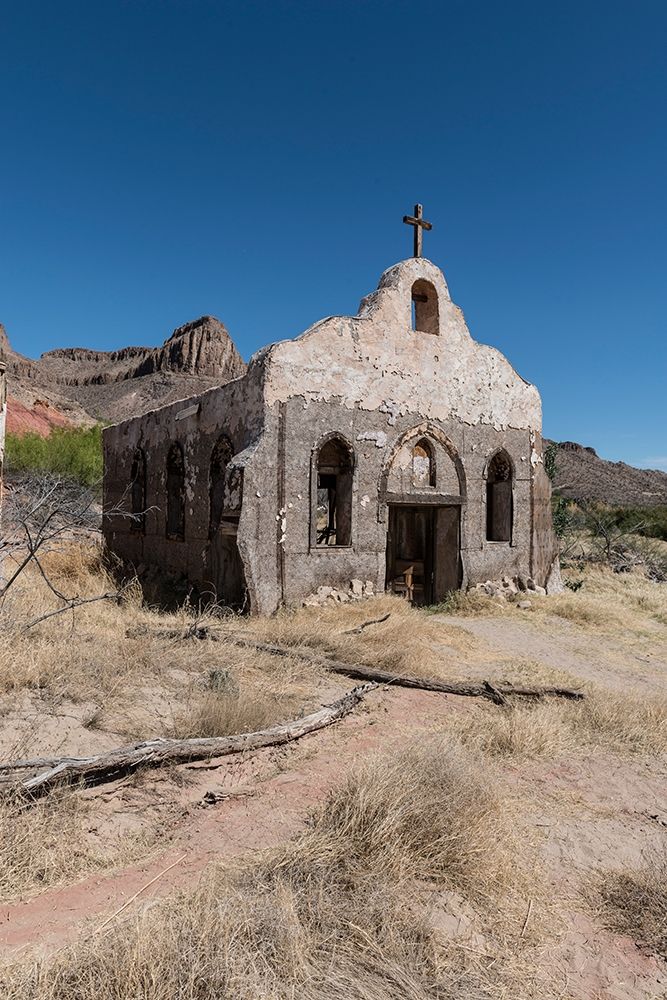 Abandoned movie set along the Rio Grande River in Big Bend Ranch State Park in lower Brewster County art print by Carol Highmith for $57.95 CAD