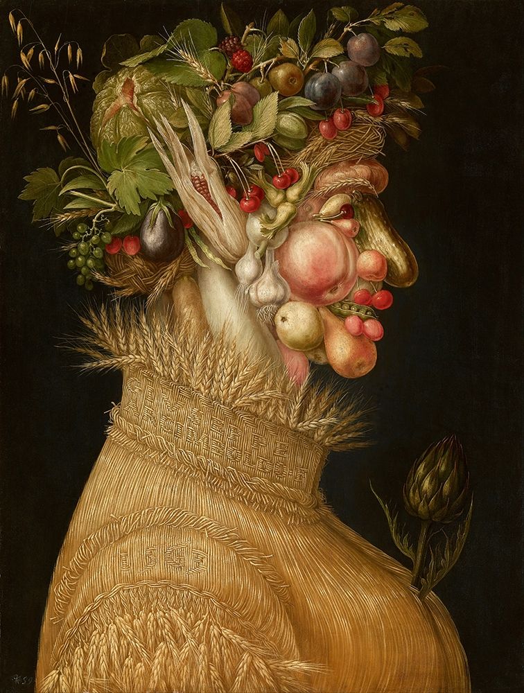 Summer art print by Giuseppe Arcimboldo for $57.95 CAD