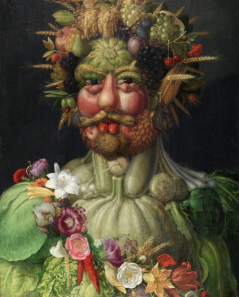 Vertumnus, 1591 art print by Giuseppe Arcimboldo for $57.95 CAD