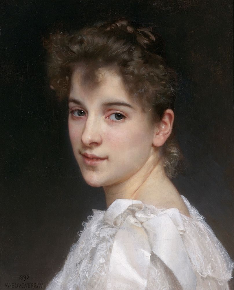 Gabrielle art print by William-Adolphe Bouguereau for $57.95 CAD
