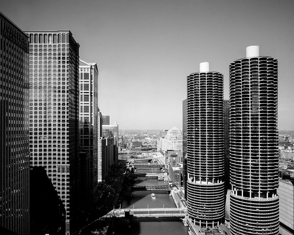 Marina city overlook Chicago Illinois art print by Carol Highsmith for $57.95 CAD